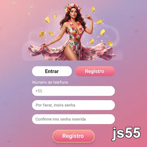 Ilustração de Explore o aplicativo cassino js55 para mobile com acesso seguro