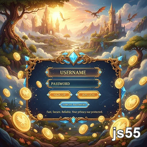 Ilustração de Aproveite Slots Rápidos e Seguros na js55