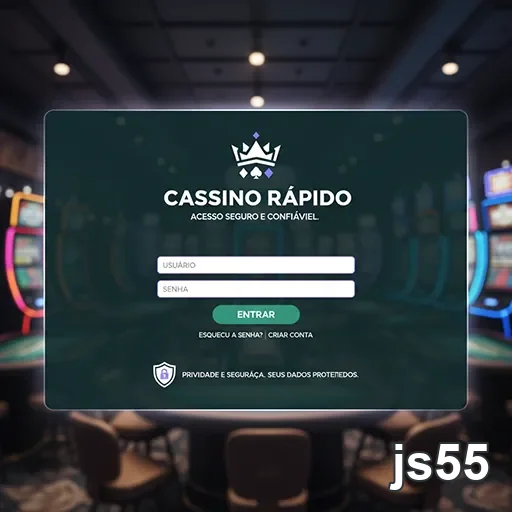 Ilustração de Aproveite Slots Rápidos e Seguros na js55