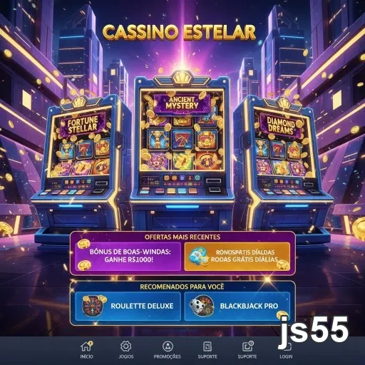 Ilustração de Aproveite Slots Rápidos e Seguros na js55