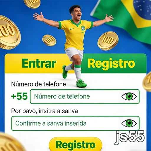 Ilustração de Explore as Slots e Live Gaming na js55 com Agilidade