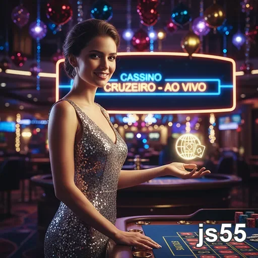 Ilustração de Explore as Slots e Live Gaming na js55 com Agilidade