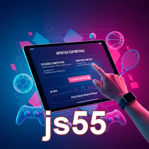 Aposte em esportes e slots com odds altas no js55